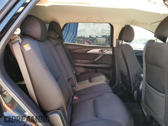 2021 Mazda CX-9 Sport with VIN JM3TCBBY6M0506576, listed as a Copart auction lot 56307514 with 36,310 mi miles and Salvage Title. Bid and sale history available at DreamBid. Image 12.