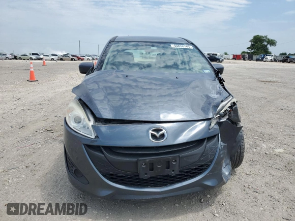 2012 Mazda 5 Sport with VIN JM1CW2BLXC0144268, listed as a Copart auction lot 53838745 with 47,993 mi miles and Salvage Title. Bid and sale history available at DreamBid. Image 5.