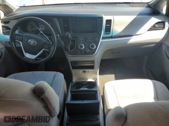 2017 Toyota Sienna LE Auto Access Seat with VIN 5TDKZ3DC5HS798928, listed as a Copart auction lot 50692595 with 282,158 mi miles and Salvage Title. Bid and sale history available at carsss.com. Image 8.