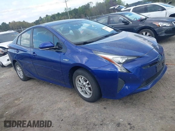 2018 Toyota Prius Two with VIN JTDKARFU4J3056091, listed as a IAAI auction lot 41919790 with 85,025 mi miles. Bid and sale history available at carsss.com. Image 1.