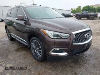 2019 Infiniti QX60 Luxe z VIN 5N1DL0MM9KC504551, wystawiony jako IAAI lot #42412031 z przebiegiem 100 573 mil mil oraz . Historia ofert i sprzedaży dostępna na DreamBid. Obrazek 1.