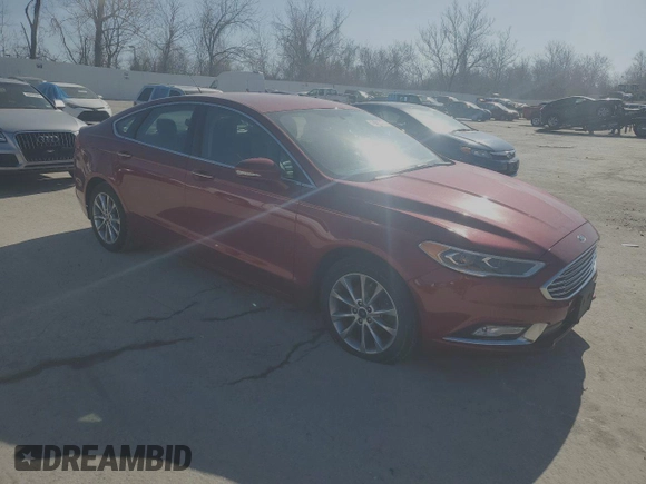 2017 Ford Fusion SE with VIN 3FA6P0HD3HR395841, listed as a Copart auction lot 48583325 with 109,296 mi miles and Salvage Title. Bid and sale history available at carsss.com. Image 4.