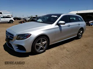 2017 Mercedes-Benz E-Class E 400 Luxury with VIN WDDZH6GB2HA154702, listed as a Copart auction lot 61895014 with 56,094 mi miles and Salvage Title. Bid and sale history available at carsss.com. Image 1.