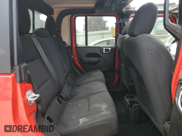 2022 Jeep Gladiator Texas Trail with VIN 1C6HJTAGXNL135397, listed as a Copart auction lot 59975665 with 111,849 mi miles and Non repairable. Bid and sale history available at DreamBid. Image 11.