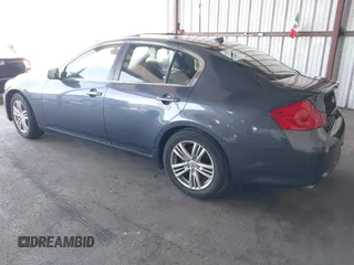 2011 Infiniti G25 Journey with VIN JN1DV6AP7BM602734, listed as a IAAI auction lot 42001079 with Not Provided miles. Bid and sale history available at carsss.com. Image 3.
