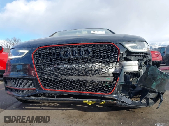 2016 Audi A4 Premium Plus with VIN WAUFFAFLXGN010321, listed as a IAAI auction lot 41510019 with 98,537 mi miles. Bid and sale history available at carsss.com. Image 6.