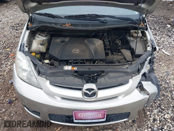 2007 Mazda 5 Touring with VIN JM1CR29L570139627, listed as a IAAI auction lot 41153270 with 90,228 mi miles and . Bid and sale history available at carsss.com. Image 10.
