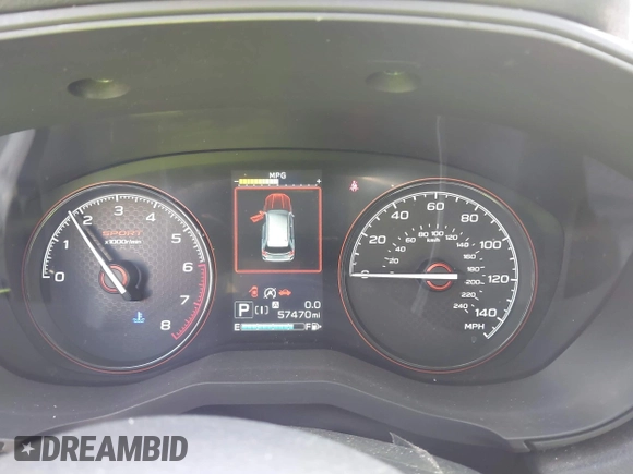 2020 Subaru Forester Special Sports with VIN JF2SKARC6LH446442, listed as a IAAI auction lot 41476720 with 57,470 mi miles and . Bid and sale history available at DreamBid. Image 7.