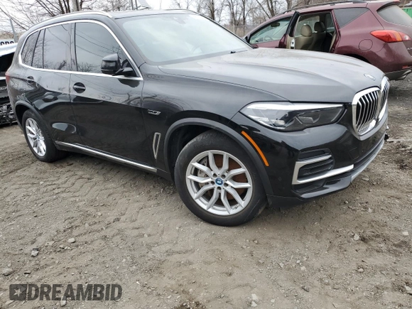 2022 BMW X5 xDrive45e with VIN 5UXTA6C01N9H53033, listed as a Copart auction lot 88639315 with 23,269 mi miles and Salvage Title. Bid and sale history available at carsss.com. Image 4.