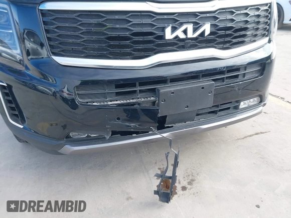 2022 Kia Telluride SX with VIN 5XYP54HC8NG318696, listed as a IAAI auction lot 41609437 with 38,263 mi miles and . Bid and sale history available at DreamBid. Image 18.