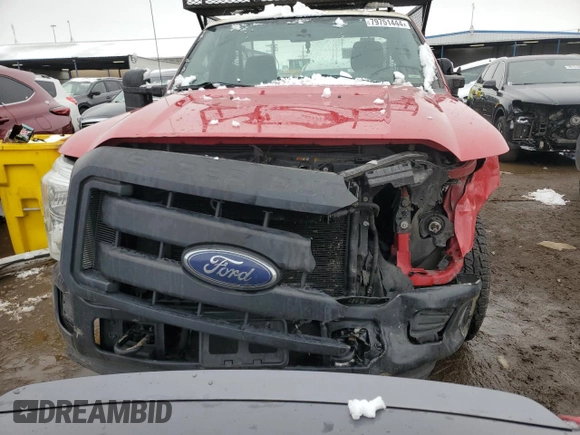2013 Ford F-250 XL with VIN 1FTBF2A60DEA24779, listed as a Copart auction lot 79751444 with 115,377 mi miles and Salvage Title. Bid and sale history available at DreamBid. Image 5.