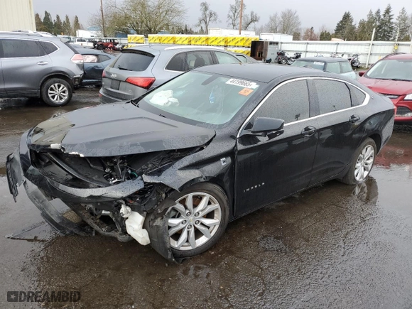 2018 Chevrolet Impala LT with VIN 2G1105SA7J9163333, listed as a Copart auction lot 44199665 with 0 mi miles and Clean Title. Bid and sale history available at carsss.com. Image 1.