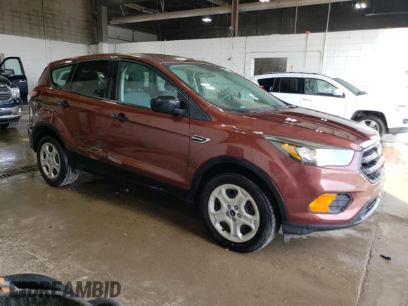 2018 Ford Escape S with VIN 1FMCU0F74JUB04521, listed as a Copart auction lot 52403875 with 67,526 mi miles and Salvage Title. Bid and sale history available at carsss.com. Image 4.