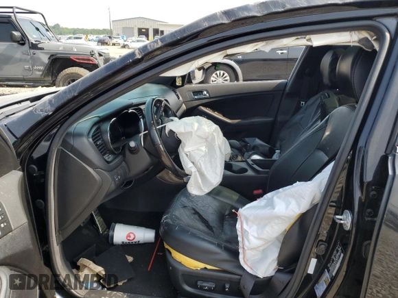 2013 Kia Optima SX with VIN 5XXGR4A60DG110906, listed as a Copart auction lot 60209675 with Not provided miles and Salvage title. Bid and sale history available at DreamBid. Image 7.