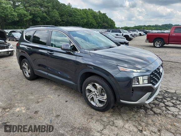 2022 Hyundai Santa Fe SE with VIN 5NMS14AJ5NH372980, listed as a Copart auction lot 60318535 with 61,418 mi miles and Salvage title. Bid and sale history available at DreamBid. Image 4.