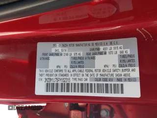 2015 Mazda 3 i Sport z VIN 3MZBM1U75FM162316, wystawiony jako IAAI lot #41869276 z przebiegiem 91 357 mil mil oraz . Historia ofert i sprzedaży dostępna na DreamBid. Obrazek 9.