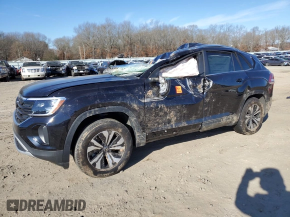 2024 Volkswagen Atlas SE with VIN 1V2DE2CA6RC206226, listed as a Copart auction lot 89077485 with Not provided miles and Salvage title. Bid and sale history available at DreamBid. Image 1.