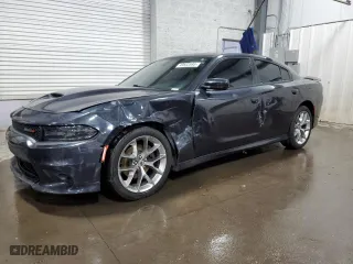 2019 Dodge Charger GT with VIN 2C3CDXHG1KH639308, listed as a Copart auction lot 49502895 with NaN miles and Salvage Title. Bid and sale history available at carsss.com. Image 1.
