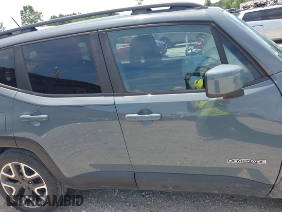 2017 Jeep Renegade Altitude with VIN ZACCJABB7HPG32997, listed as a IAAI auction lot 42370226 with 96,774 mi miles and . Bid and sale history available at DreamBid. Image 13.