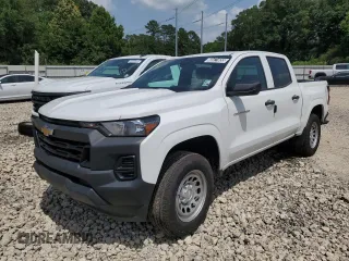 2024 Chevrolet Colorado 2WD Work Truck z VIN 1GCGSBEC9R1135170, wystawiony jako Copart lot #60471655 z przebiegiem 13 060 mil mil oraz Czysty tytuł • Clean title. Historia ofert i sprzedaży dostępna na DreamBid. Obrazek 1.