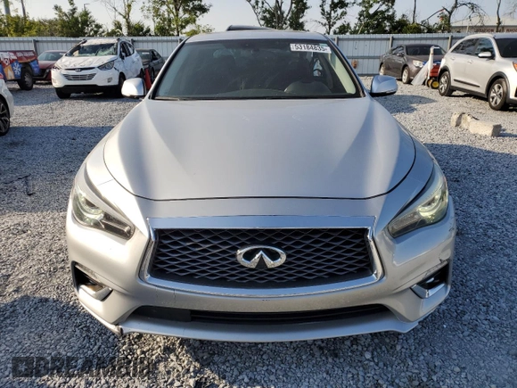 2020 Infiniti Q50 Luxe с VIN JN1EV7AP0LM202901, выставлен на аукционе Copart как лот 53184835 с пробегом 80 248 миль миль и На запчасти • Non repairable. История ставок и продаж доступна на DreamBid. Изображение 5.