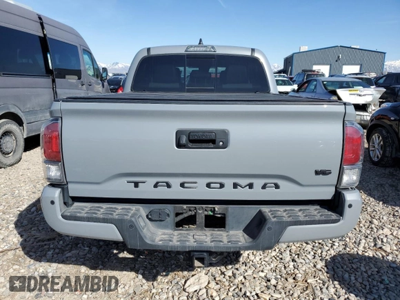 2021 Toyota Tacoma SR with VIN 3TMCZ5AN6MM371211, listed as a Copart auction lot 48366635 with 58,230 mi miles and Salvage title. Bid and sale history available at DreamBid. Image 6.