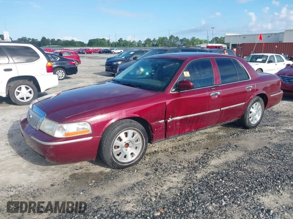 2004 Mercury Grand Marquis LS Premium z VIN 2MEFM75WX4X671041, wystawiony jako IAAI lot #42261517 z przebiegiem 107 182 mil mil oraz . Historia ofert i sprzedaży dostępna na DreamBid. Obrazek 2.