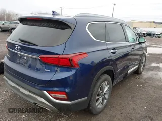 2020 Hyundai Santa Fe SEL with VIN 5NMS3CAD5LH304268, listed as a IAAI auction lot 41920000 with 44,964 mi miles. Bid and sale history available at carsss.com. Image 4.