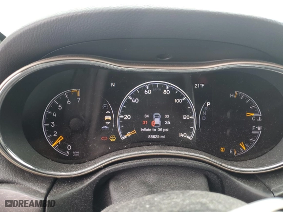 2017 Jeep Grand Cherokee Limited with VIN 1C4RJFBG3HC630901, listed as a Copart auction lot 47056085 with 88,625 mi miles and Salvage Title. Bid and sale history available at carsss.com. Image 9.