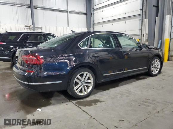 2017 Volkswagen Passat SE with VIN 1VWGT7A30HC066417, listed as a Copart auction lot 53433215 with 85,611 mi miles and Salvage title. Bid and sale history available at DreamBid. Image 3.