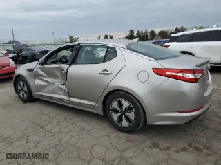 2013 Kia Optima Hybrid EX with VIN KNAGM4ADXD5049854, listed as a Copart auction lot 53319175 with 115,240 mi miles and Salvage Title. Bid and sale history available at carsss.com. Image 2.