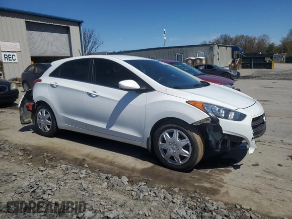 2016 Hyundai Elantra with VIN KMHD35LH5GU303958, listed as a Copart auction lot 54234385 with 83,729 mi miles and Salvage Title. Bid and sale history available at DreamBid. Image 4.