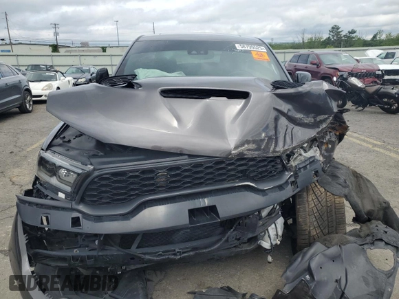 2021 Dodge Durango SRT Hellcat with VIN 1C4SDJH90MC845182, listed as a Copart auction lot 58799525 with Not provided miles and Salvage title. Bid and sale history available at DreamBid. Image 5.
