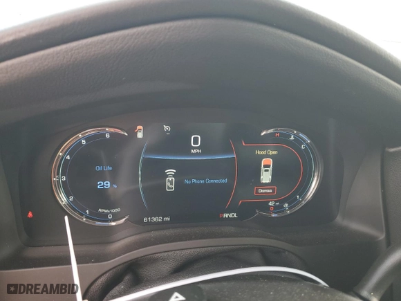 2017 Cadillac Escalade Luxury with VIN 1GYS4BKJ4HR260580, listed as a Copart auction lot 48460904 with 61,362 mi miles and Salvage Title. Bid and sale history available at carsss.com. Image 9.