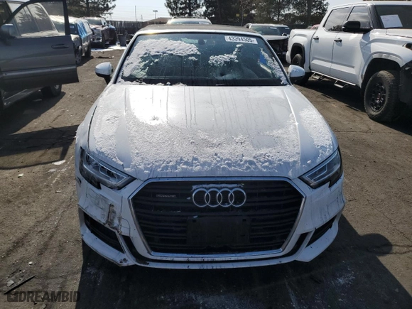 2019 Audi A3 Cabriolet Premium Plus with VIN WAUYELFF5K1032440, listed as a Copart auction lot 43394505 with NaN miles and Clean Title. Bid and sale history available at carsss.com. Image 5.