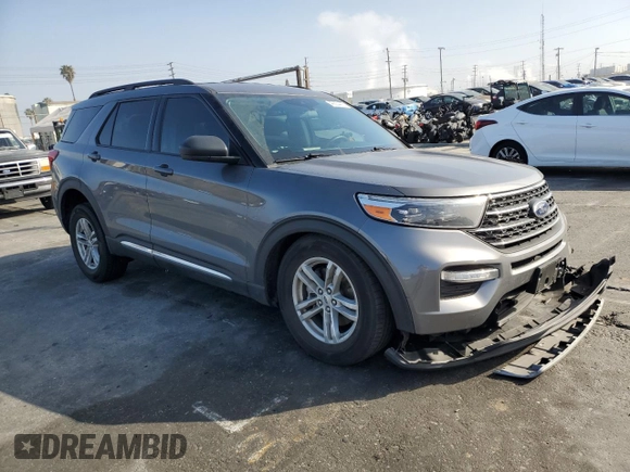 2022 Ford Explorer XLT z VIN 1FMSK7DH0NGA19122, wystawiony jako Copart lot #46834415 z przebiegiem 43 487 mil mil oraz Szkoda całkowita • Salvage title. Historia ofert i sprzedaży dostępna na DreamBid. Obrazek 4.