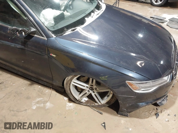2018 Audi A6 Premium Plus with VIN WAUG8AFC1JN018586, listed as a IAAI auction lot 41835464 with 68,422 mi miles. Bid and sale history available at carsss.com. Image 6.
