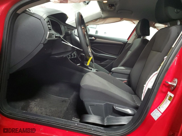 2019 Volkswagen Jetta S with VIN 3VWCB7BUXKM201613, listed as a Copart auction lot 49996595 with 24,624 mi miles and Salvage Title. Bid and sale history available at carsss.com. Image 7.