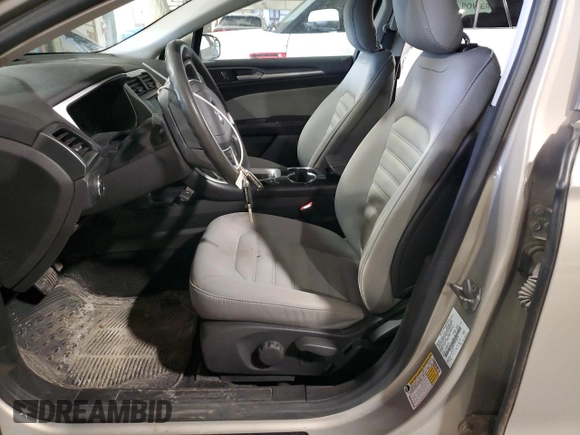 2015 Ford Fusion S with VIN 3FA6P0G75FR136776, listed as a Copart auction lot 50417065 with 233,363 mi miles and Salvage Title. Bid and sale history available at DreamBid. Image 7.