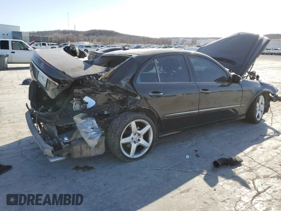 2009 Mercedes-Benz E-Class Luxury 3.5L with VIN WDBUF56X49B369848, listed as a Copart auction lot 48817765 with 99,457 mi miles and Salvage Title. Bid and sale history available at carsss.com. Image 3.
