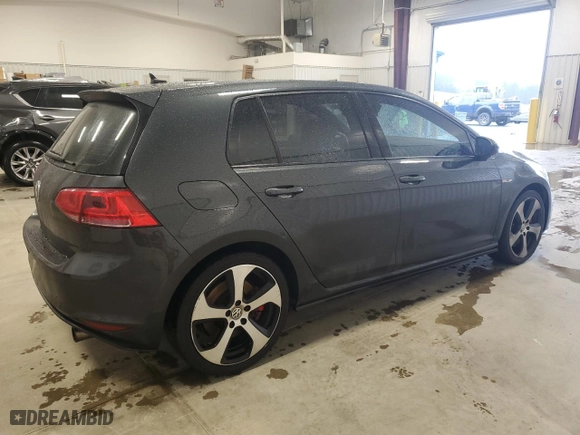 2017 Volkswagen Golf GTI S with VIN 3VW447AU3HM007465, listed as a Copart auction lot 52369605 with 99,619 mi miles and Salvage Title. Bid and sale history available at carsss.com. Image 3.