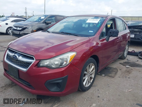 2013 Subaru Impreza Premium z VIN JF1GPAC62DH202383, wystawiony jako IAAI lot #42100880 z przebiegiem 98 309 mil mil oraz . Historia ofert i sprzedaży dostępna na DreamBid. Obrazek 2.