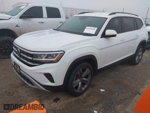 2021 Volkswagen Atlas S с VIN 1V2AP2CA1MC502776, выставлен на аукционе IAAI как лот 41481948 с пробегом 61 503 миль миль и . История ставок и продаж доступна на DreamBid. Изображение 18.