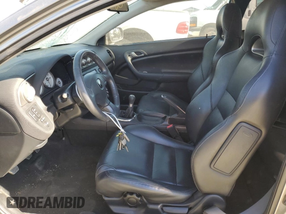 2006 Acura RSX Type-S Leather with VIN JH4DC53096S002343, listed as a Copart auction lot 77259604 with 198,021 mi miles and Clean Title. Bid and sale history available at carsss.com. Image 7.