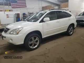 2006 Lexus RX 400h with VIN JTJGW31U360003366, listed as a Copart auction lot 59676635 with 247,312 mi miles and Clean title. Bid and sale history available at DreamBid. Image 1.