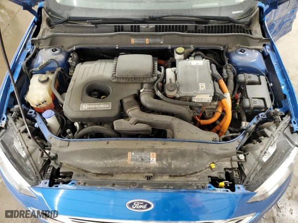 2019 Ford Fusion Hybrid SE with VIN 3FA6P0LU3KR274712, listed as a Copart auction lot 52219495 with 53,785 mi miles and Salvage Title. Bid and sale history available at carsss.com. Image 11.
