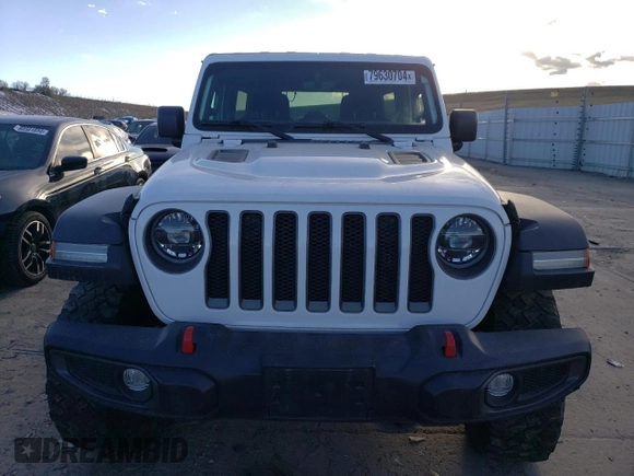 2022 Jeep Wrangler Unlimited Rubicon with VIN 1C4HJXFG5NW116733, listed as a Copart auction lot 79630704 with 50,949 mi miles and Non repairable. Bid and sale history available at DreamBid. Image 5.