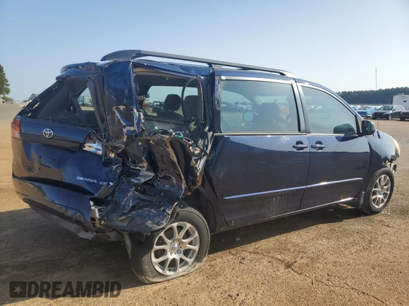 2005 Toyota Sienna CE with VIN 5TDZA23C25S384938, listed as a Copart auction lot 51174915 with 0 mi miles and Salvage Title. Bid and sale history available at carsss.com. Image 3.