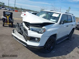 2020 Toyota 4Runner SR5 with VIN JTEBU5JR4L5800195, listed as a IAAI auction lot 41481094 with 122,100 mi miles. Bid and sale history available at carsss.com. Image 17.