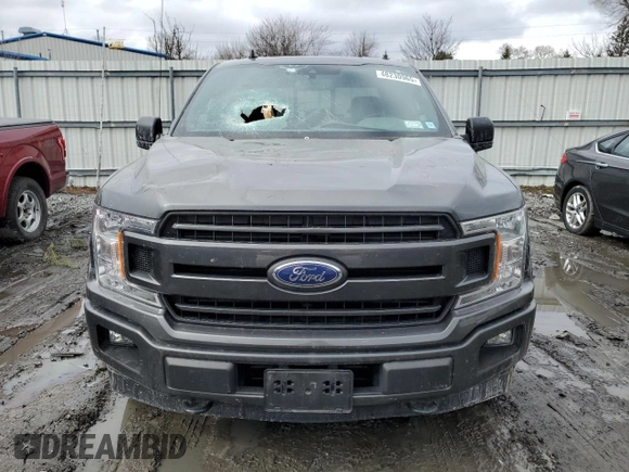 2020 Ford F-150 XL with VIN 1FTFX1E48LFA44191, listed as a Copart auction lot 48230965 with 67,328 mi miles and Salvage Title. Bid and sale history available at carsss.com. Image 5.